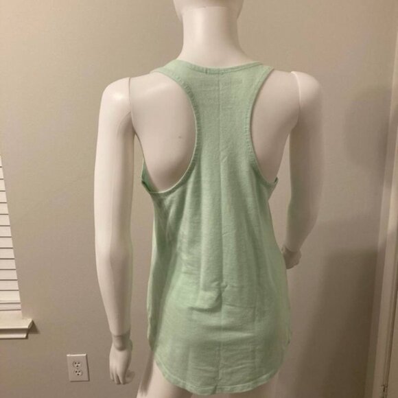Britney Spears Mint Peace of Me Scoop Neck Tank Top Sz L - Picture 4 of 5